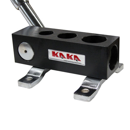 KAKA Industrial RA-2 Manual Pipe Notcher, 3/4”, 1”, 1-1/4” (Inside diameter) Notcher Capacity, Light Weight, 90 Degree High Precision Steel Tube Notcher, Steel Tube and Pipe Notcher - 176204