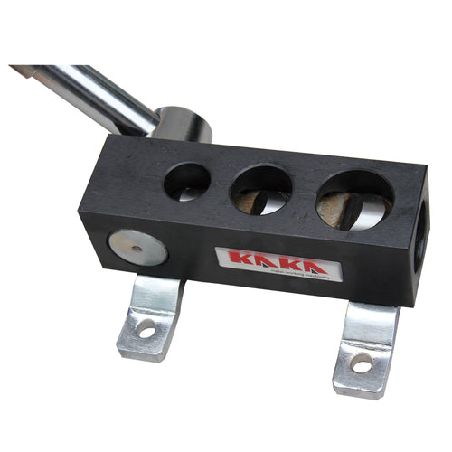 KAKA Industrial RA-6 Manual Pipe Notcher, 7/8", 1", 1-1/4" (Outside diameter) Notcher Capacity, Light Weight, 90 Degree High Precision Steel Tube Notcher, Steel Tube and Pipe Notcher - 176214