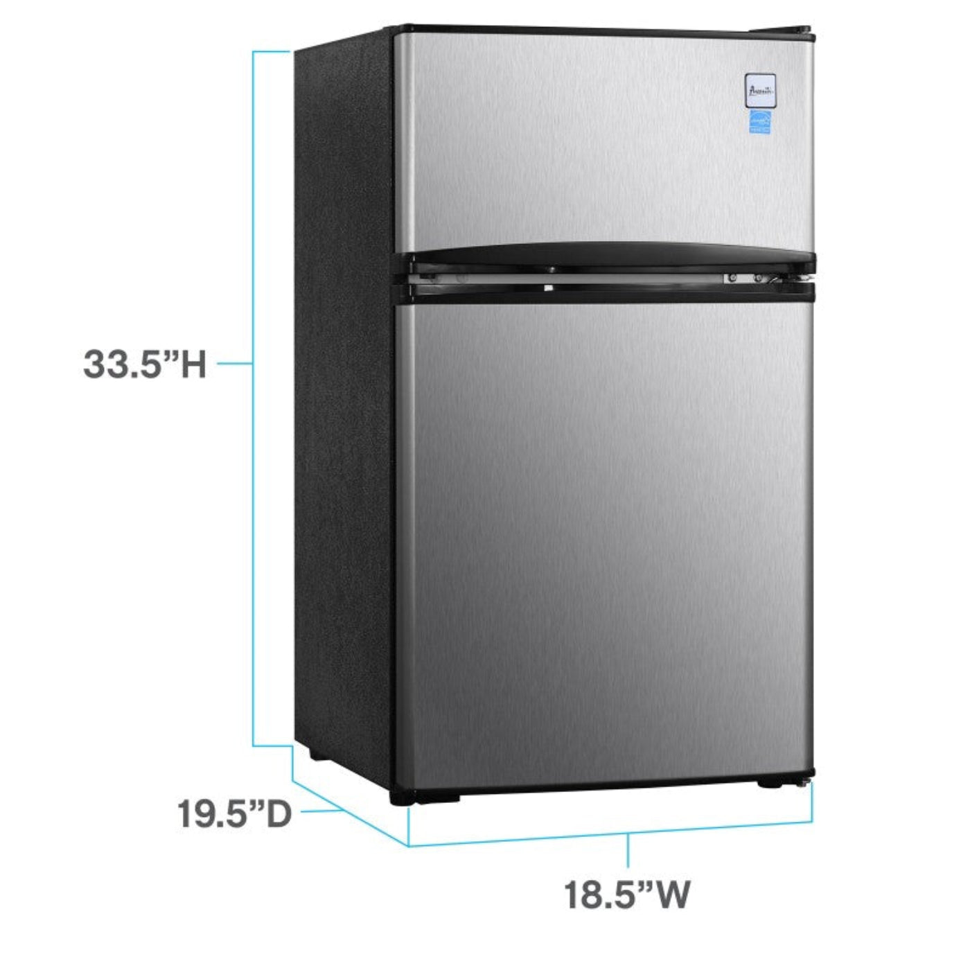 Avanti 3.1 cu. ft. Compact Stainless Steel - RA31B3S