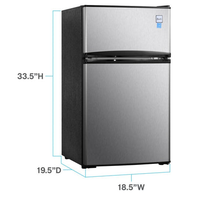 Avanti 3.1 cu. ft. Compact Stainless Steel - RA31B3S