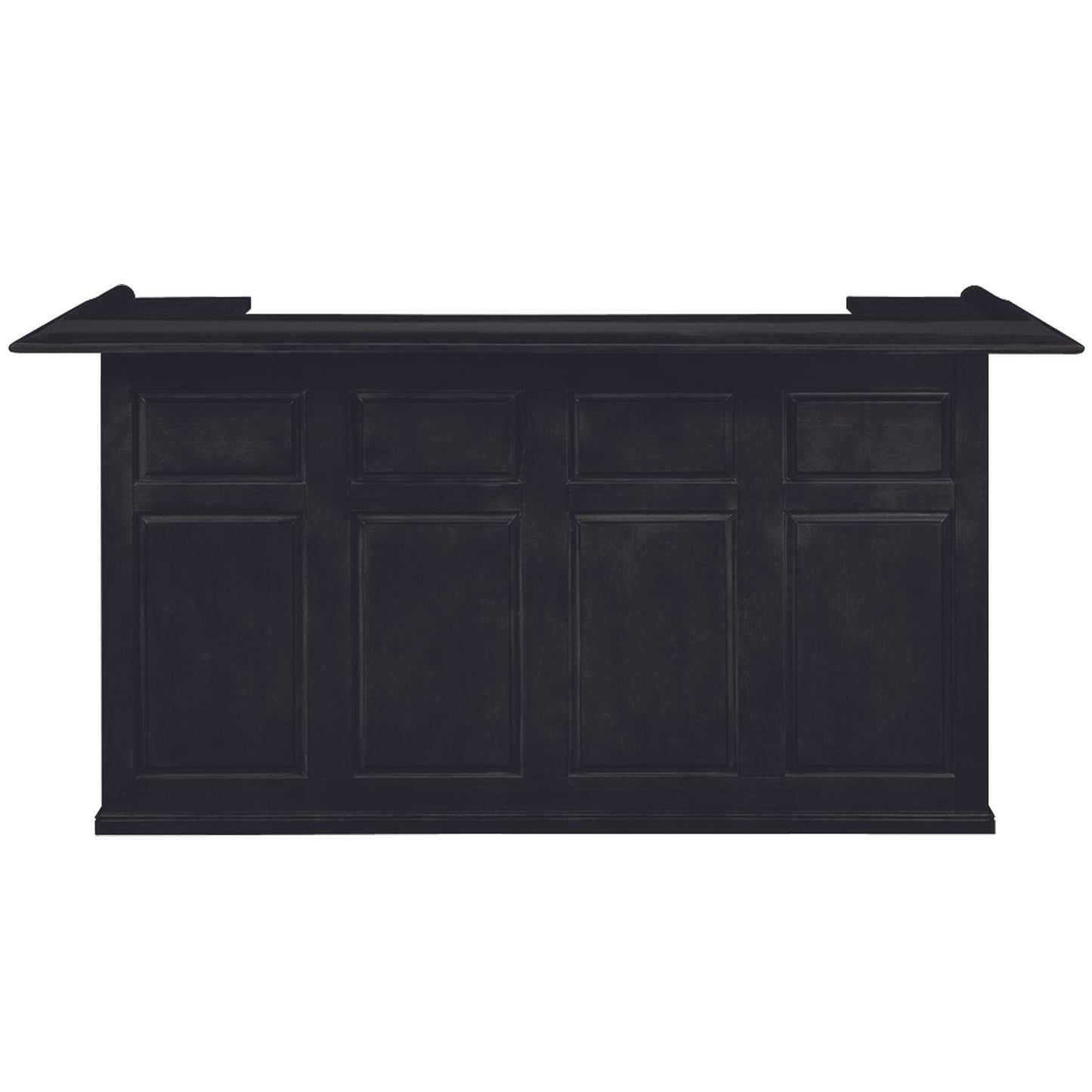 RAM Game Room Man Cave 84" Home Bar - DBAR84 BLK