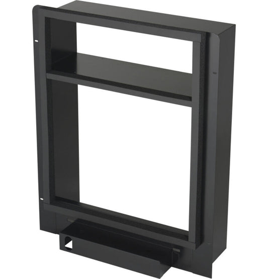 GE Appliances  Telescopic Wall Plenum (for wall thicknesses 8” to 15”) Black - RAVWPT15