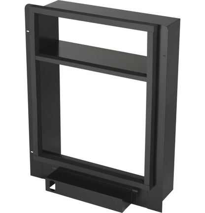 GE Appliances  Telescopic Wall Plenum (for wall thicknesses 8” to 15”) Black - RAVWPT15