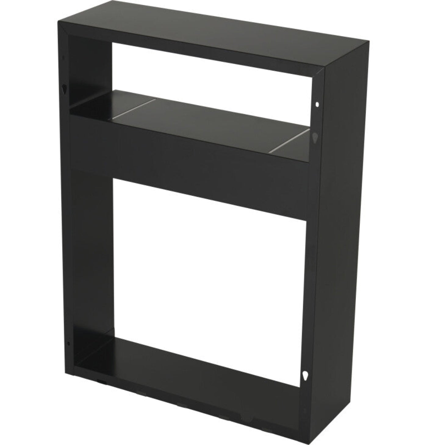 GE Appliances  Telescopic Wall Plenum (for wall thicknesses 8” to 15”) Black - RAVWPT15