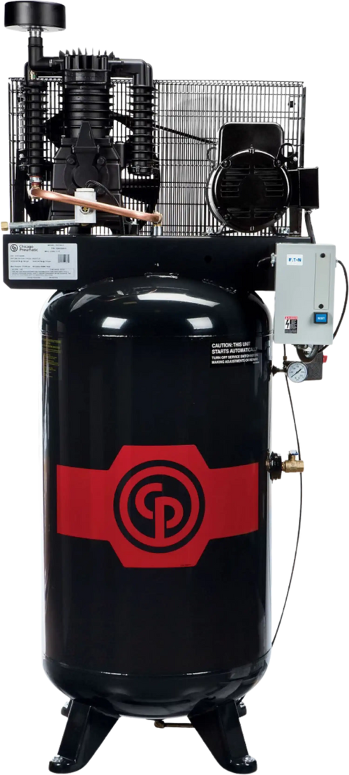 Chicago Pneumatic RCP-7583VS Air Compressor 7.5HP 80 Gal. Two Stage 3-Phase 208-230V New - 2021119393