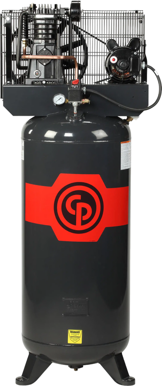 Chicago Pneumatic RCP-4981VNS Air Compressor 5HP 80 Gal. Two Stage Single-Phase 230V New - 2021119133