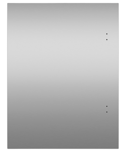 Fisher Paykel Solid Stainless Left-Hinge Door Panel for Integrated Undercounter Wine & Beverage, 60cm Other - RD2435L