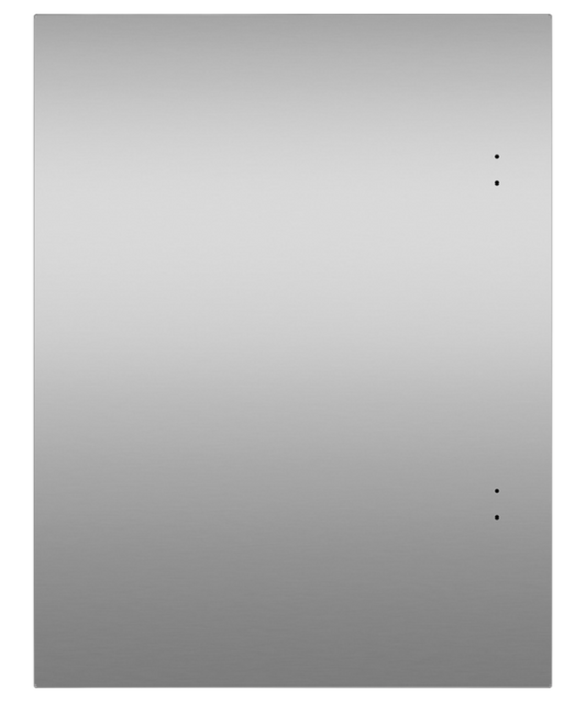 Fisher Paykel Solid Stainless Left-Hinge Door Panel for Integrated Undercounter Wine & Beverage, 60cm Other - RD2435L