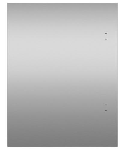 Fisher Paykel Solid Stainless Left-Hinge Door Panel for Integrated Undercounter Wine & Beverage, 60cm Other - RD2435L