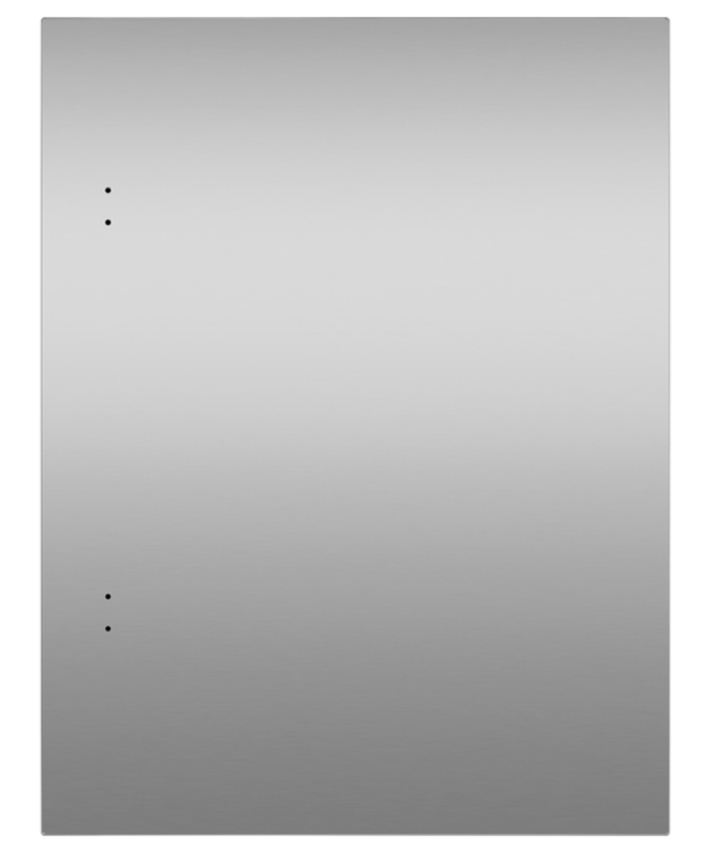 Fisher Paykel Solid Stainless Right-Hinge Door Panel for Integrated Undercounter Wine & Beverage, 60cm Other - RD2435R