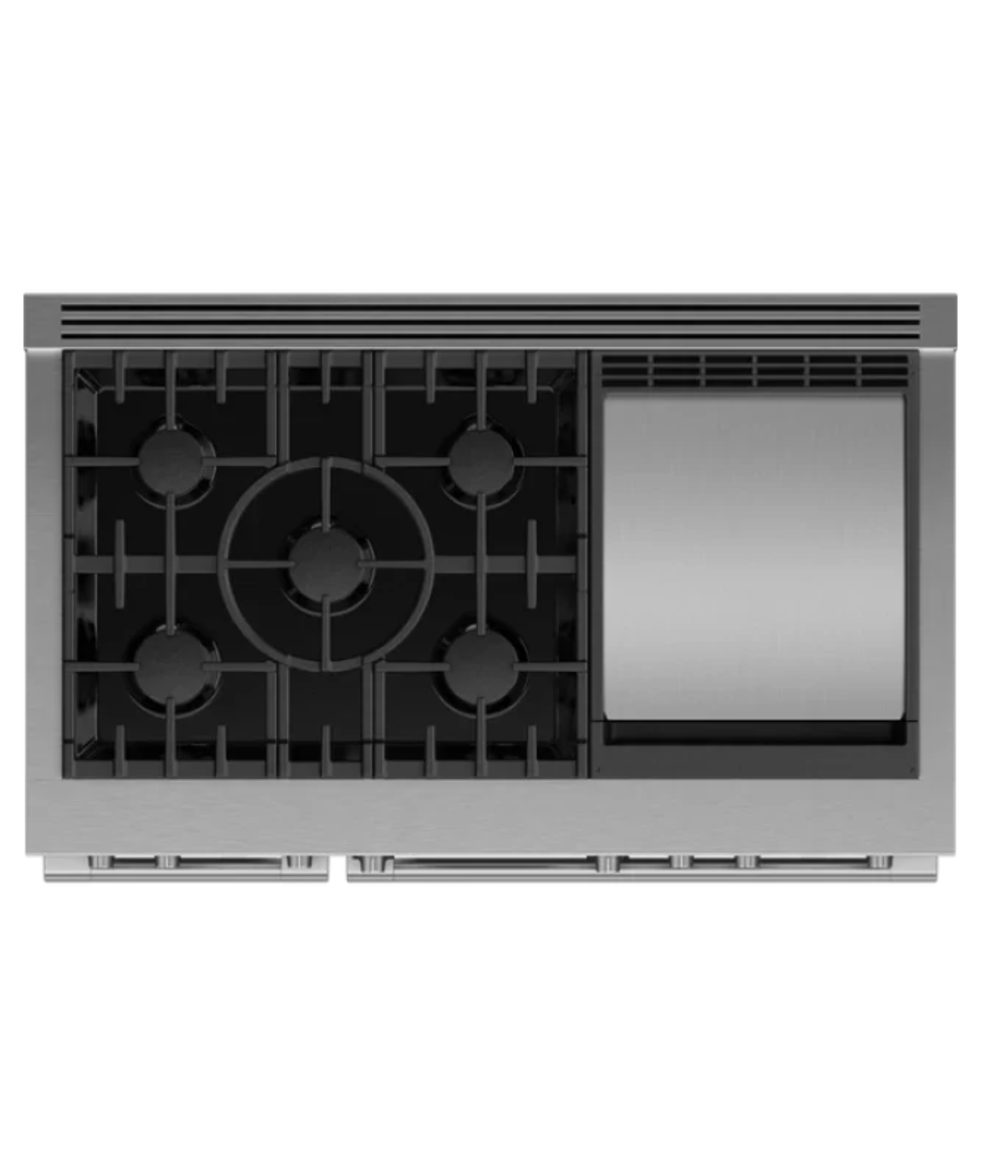 Fisher Paykel Dual Fuel Range, 48", 5 Burners with Griddle, Self-cleaning, LPG Other - RDV3485GDL