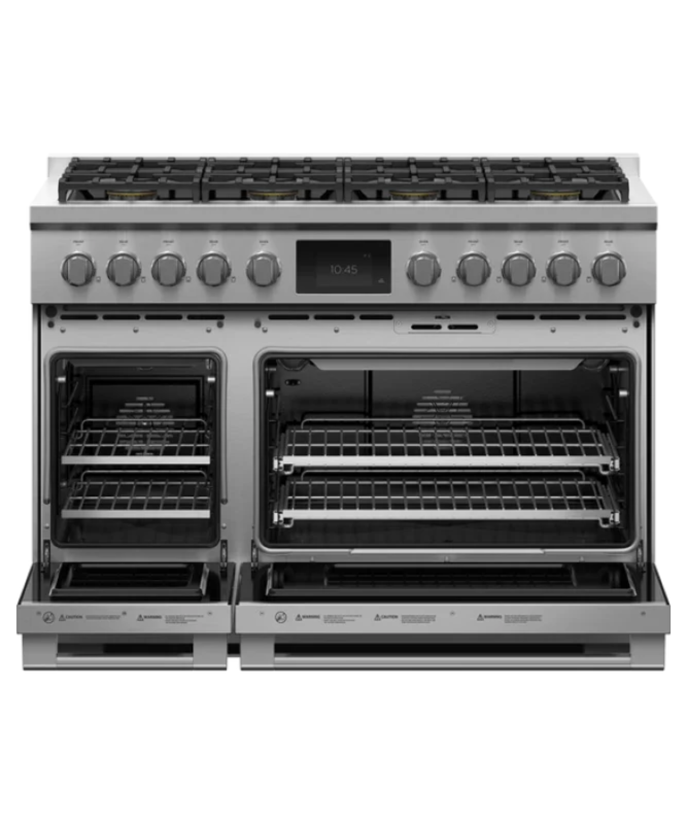 Fisher Paykel 48" Series 9 Professional 8 Burner Dual Fuel Self-Cleaning Range, LPG Stainless Steel - RDV3488L