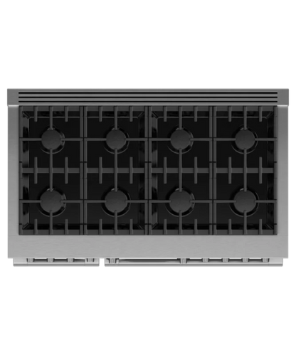 Fisher Paykel 48" Series 9 Professional 8 Burner Dual Fuel Self-Cleaning Range, LPG Stainless Steel - RDV3488L