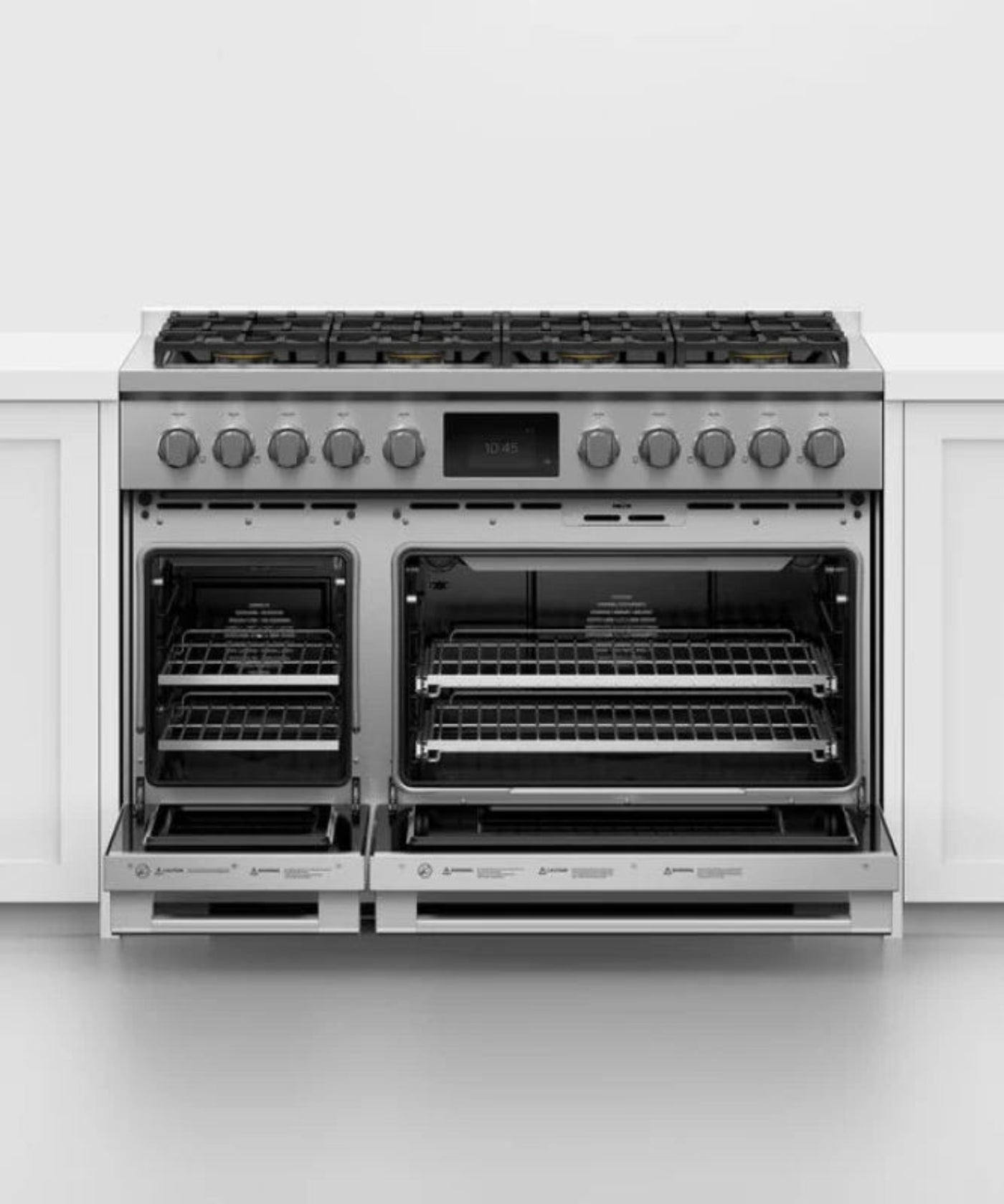 Fisher Paykel 48" Series 9 Professional 8 Burner Dual Fuel Self-Cleaning Range, LPG Stainless Steel - RDV3488L