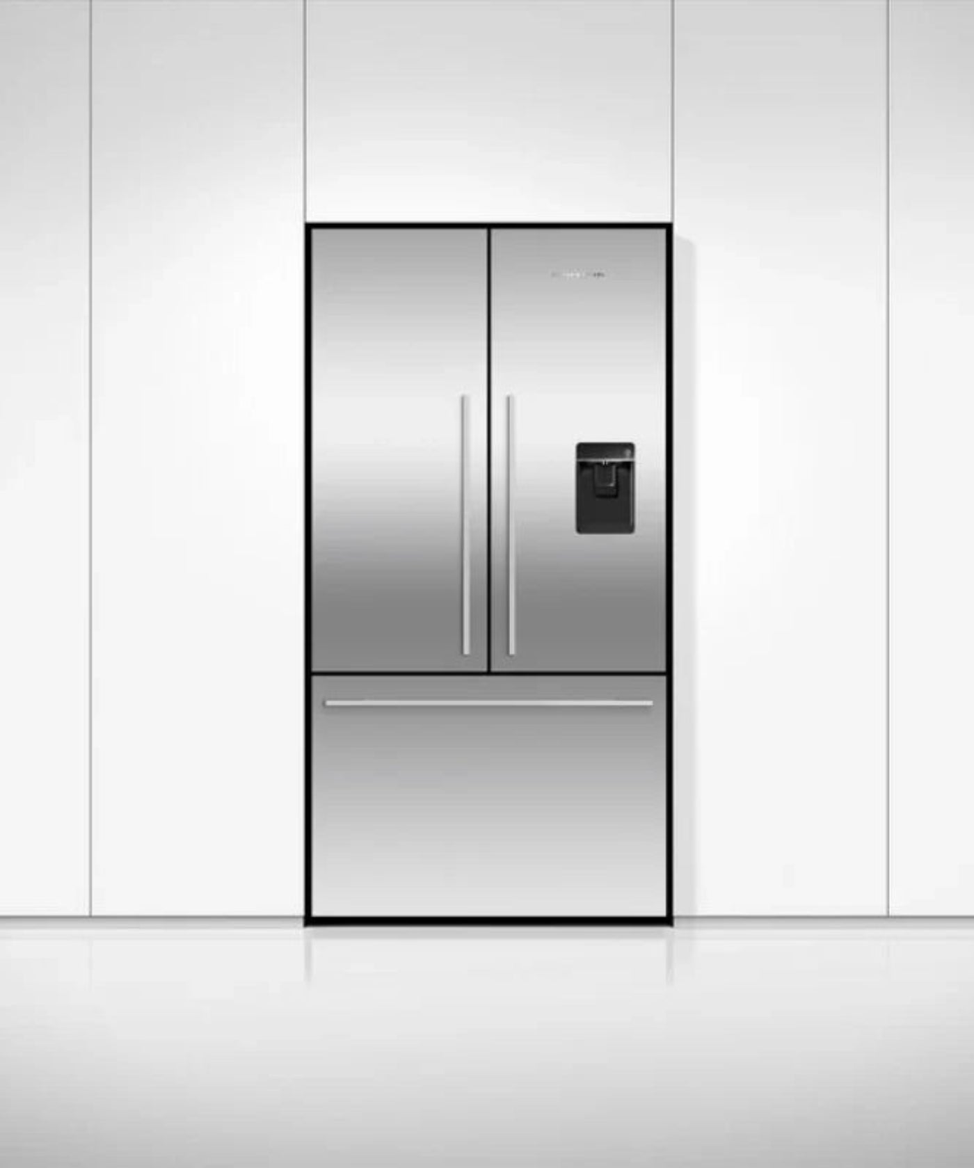 Fisher Paykel 20.1 cu ft Series 7 French Door Freezer, Ice & Water Stainless Steel - RF201ADUSX5N