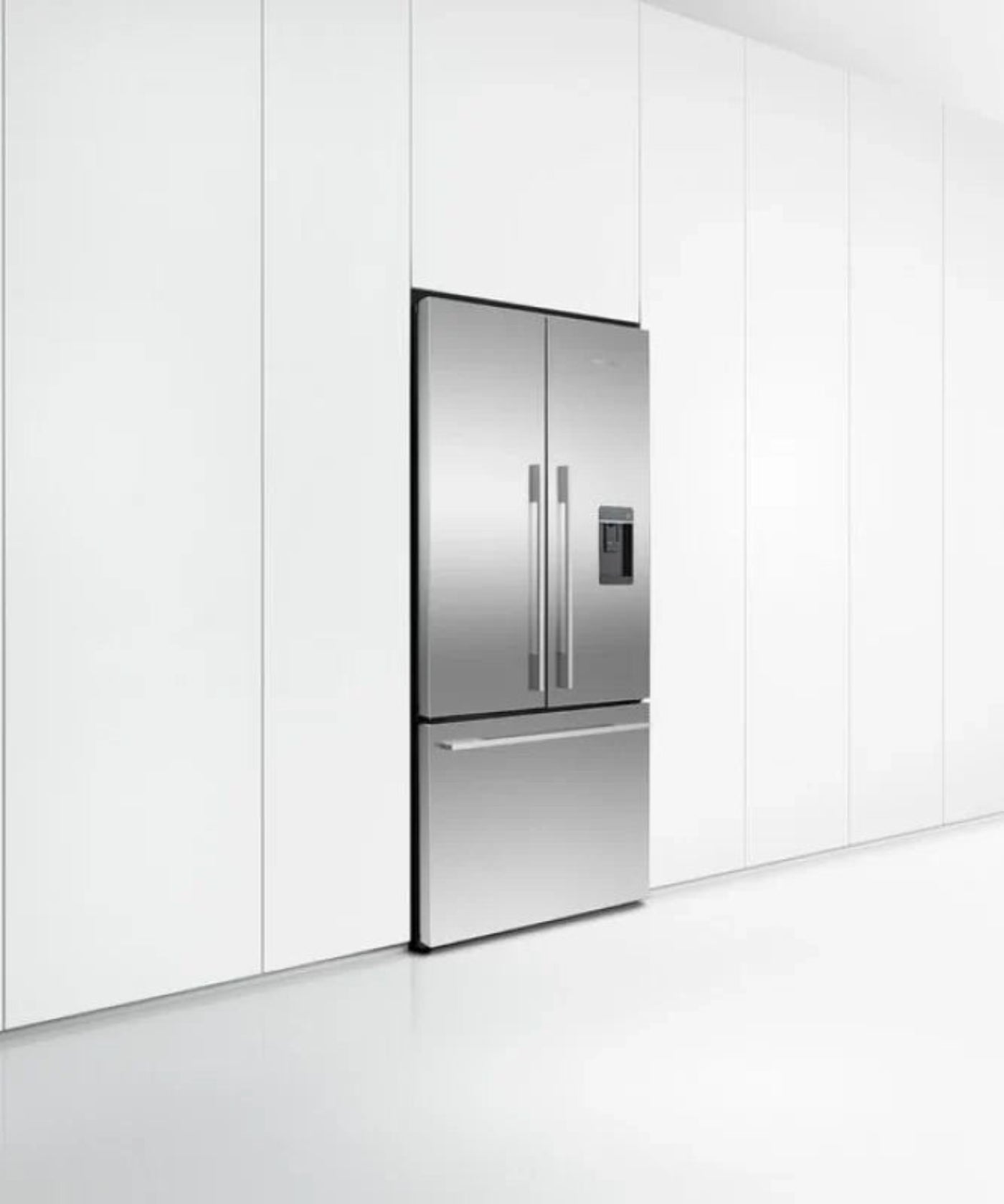 Fisher Paykel 20.1 cu ft Series 7 French Door Freezer, Ice & Water Stainless Steel - RF201ADUSX5N