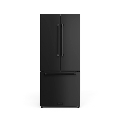 Thor Kitchen 30 Inch 17.5 cu ft French Door Counter Depth Refrigerator with Ice Maker | Gordon Ramsay Series - RF3017FFD00