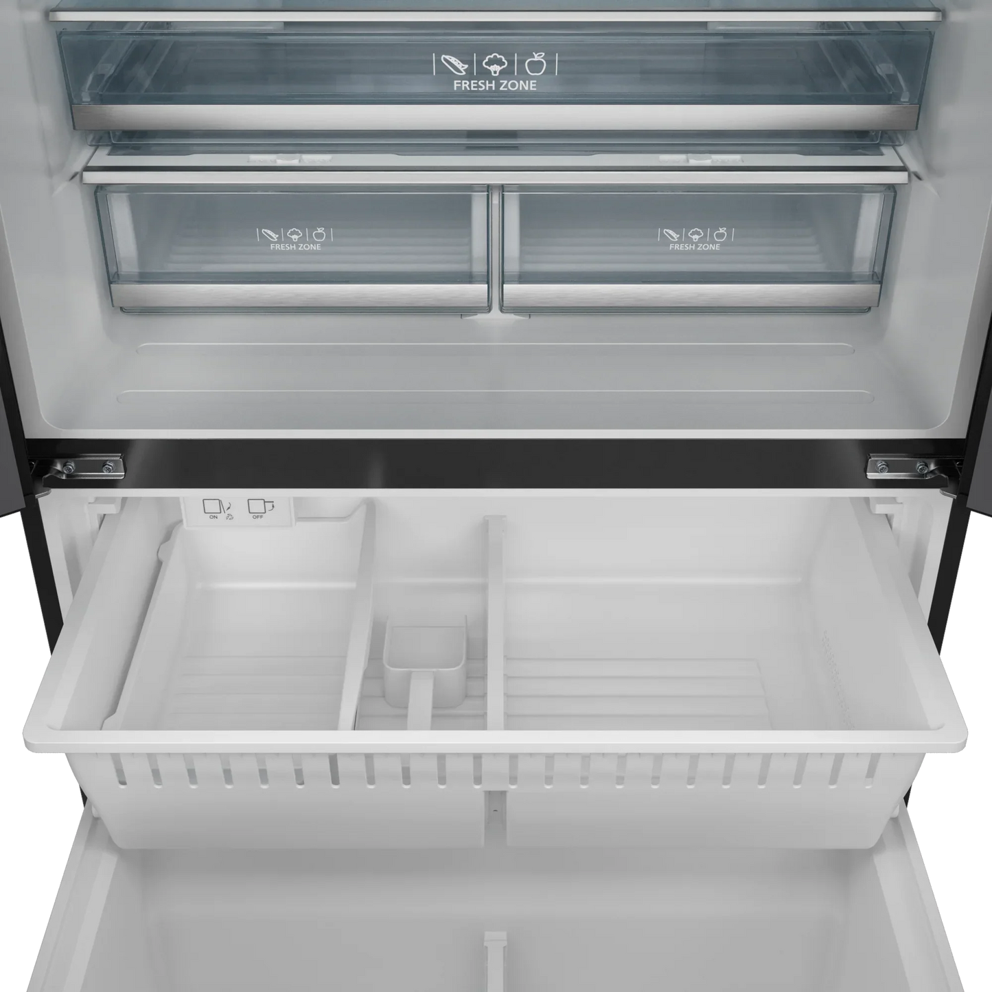 Thor Kitchen 36 Inch 20.3 cu ft French Door Counter Depth Refrigerator with Ice Maker | Gordon Ramsay Series - RF3621CTD00
