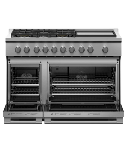 Fisher Paykel Gas Range, 48", 5 Burners with Griddle, LPG Other - RGV3485GDL