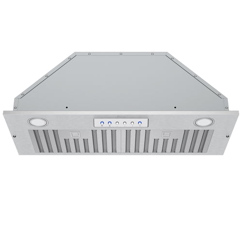 RH-BQ-DTLS Range Hood Insert - Ductless - 600 CFM - 6" Round Top Vent
