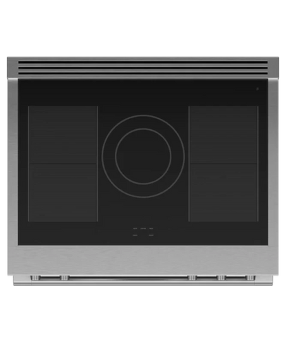 Fisher Paykel 36" Series 9 Professional 5 Zone Induction Self-Cleaning Range, 2 SmartZones Stainless Steel - RIV3365