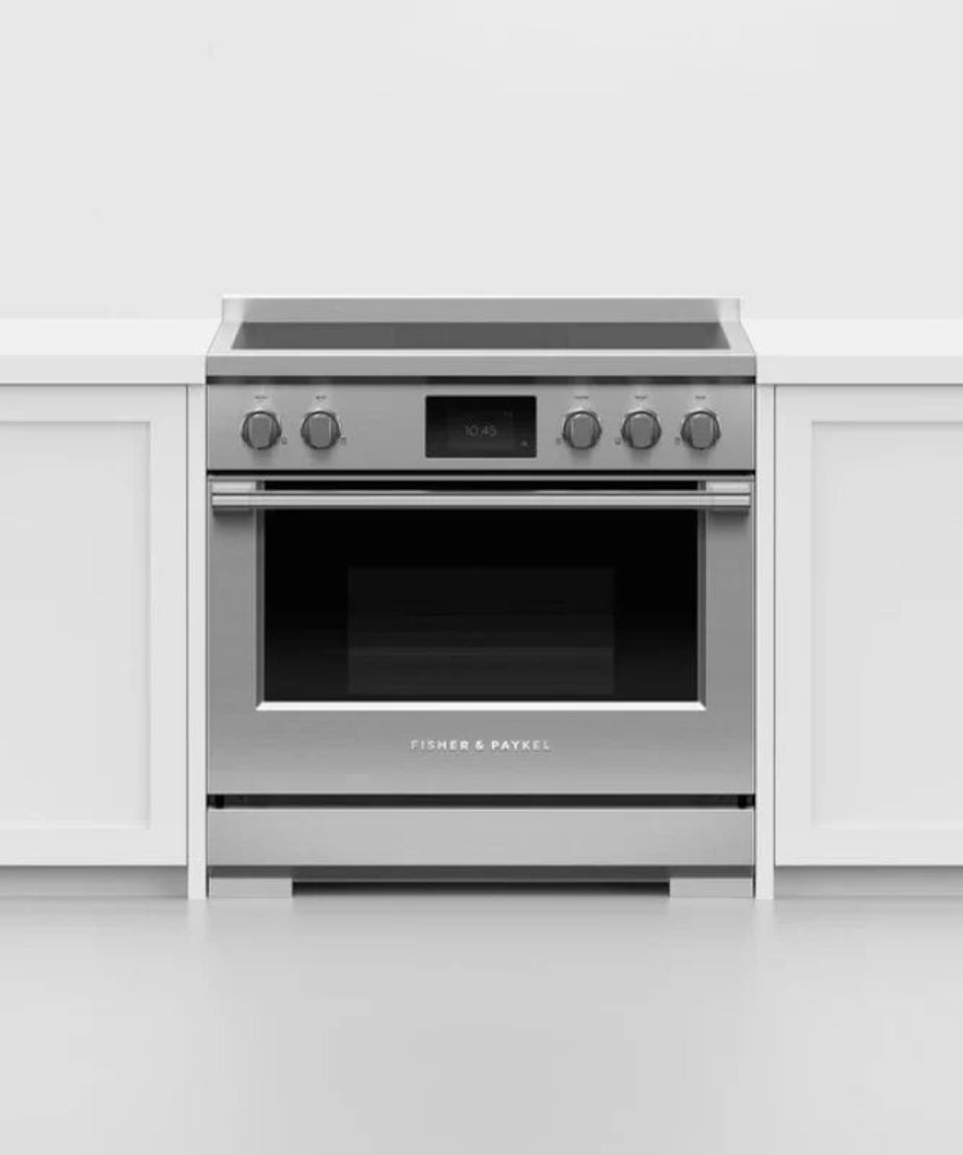 Fisher Paykel 36" Series 9 Professional 5 Zone Induction Self-Cleaning Range, 2 SmartZones Stainless Steel - RIV3365