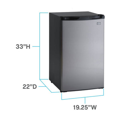 Avanti  4.4 cu. ft. Compact Stainless Steel - RM4436SS