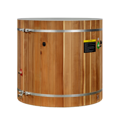Golden Designs Cold Therapy PVC Barrel Cold Plunge - DCT-B-042-PLPC-34