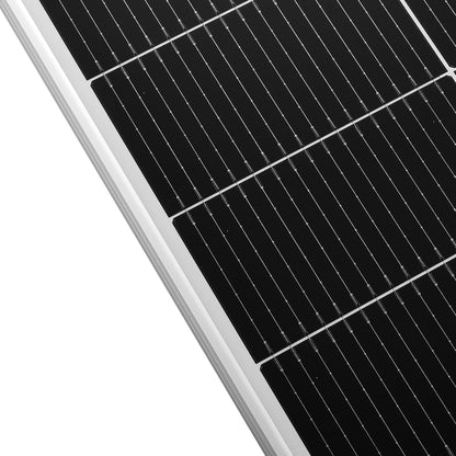 Rich Solar 130 SLIM | 130 Watt Slim Solar Panel | Compact 12V Narrow Panel for Vans, Campers, Boats  - RS-M130SL
