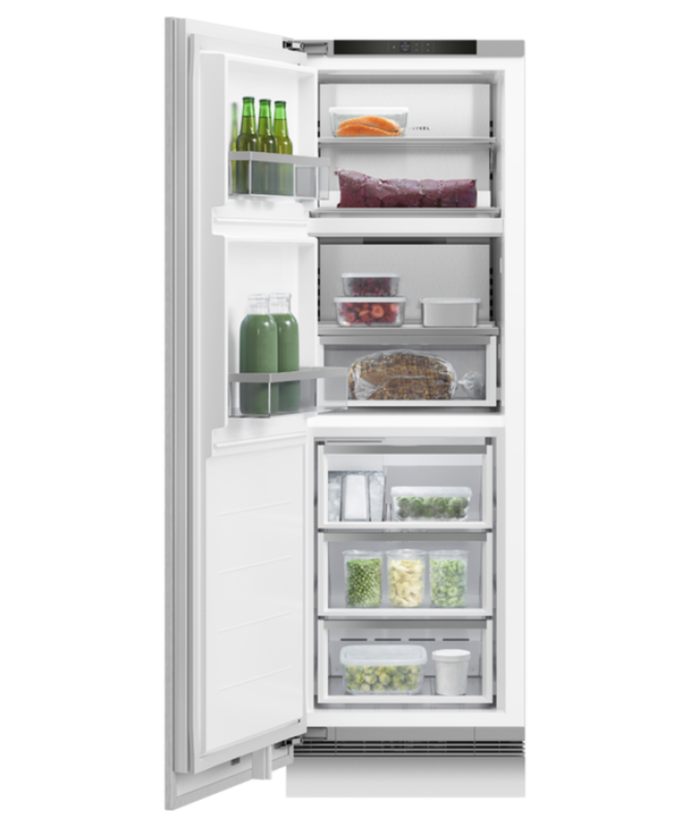 Fisher Paykel 24" Series 9 Integrated Triple Zone Freezer, Ice Other - RS2474F3LJ1