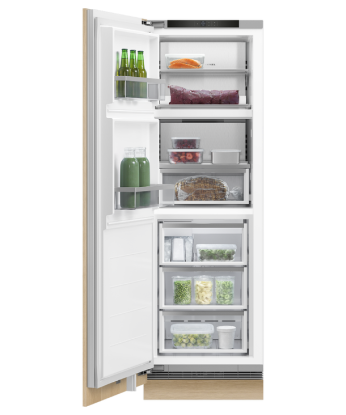 Fisher Paykel 24" Series 9 Integrated Triple Zone Freezer, Ice Other - RS2474F3LJ1