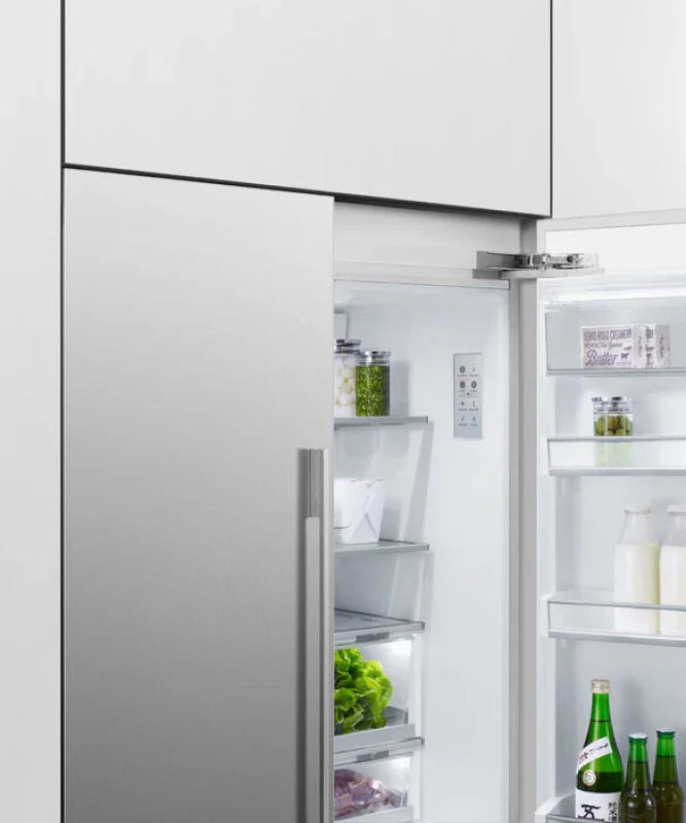 Fisher Paykel 36" Series 7 Integrated French Door Freezer, Ice & Water Stainless Steel - RS36A72U1N