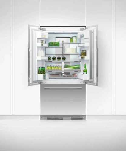 Fisher Paykel 36" Series 7 Integrated French Door Freezer, Ice & Water Stainless Steel - RS36A72U1N