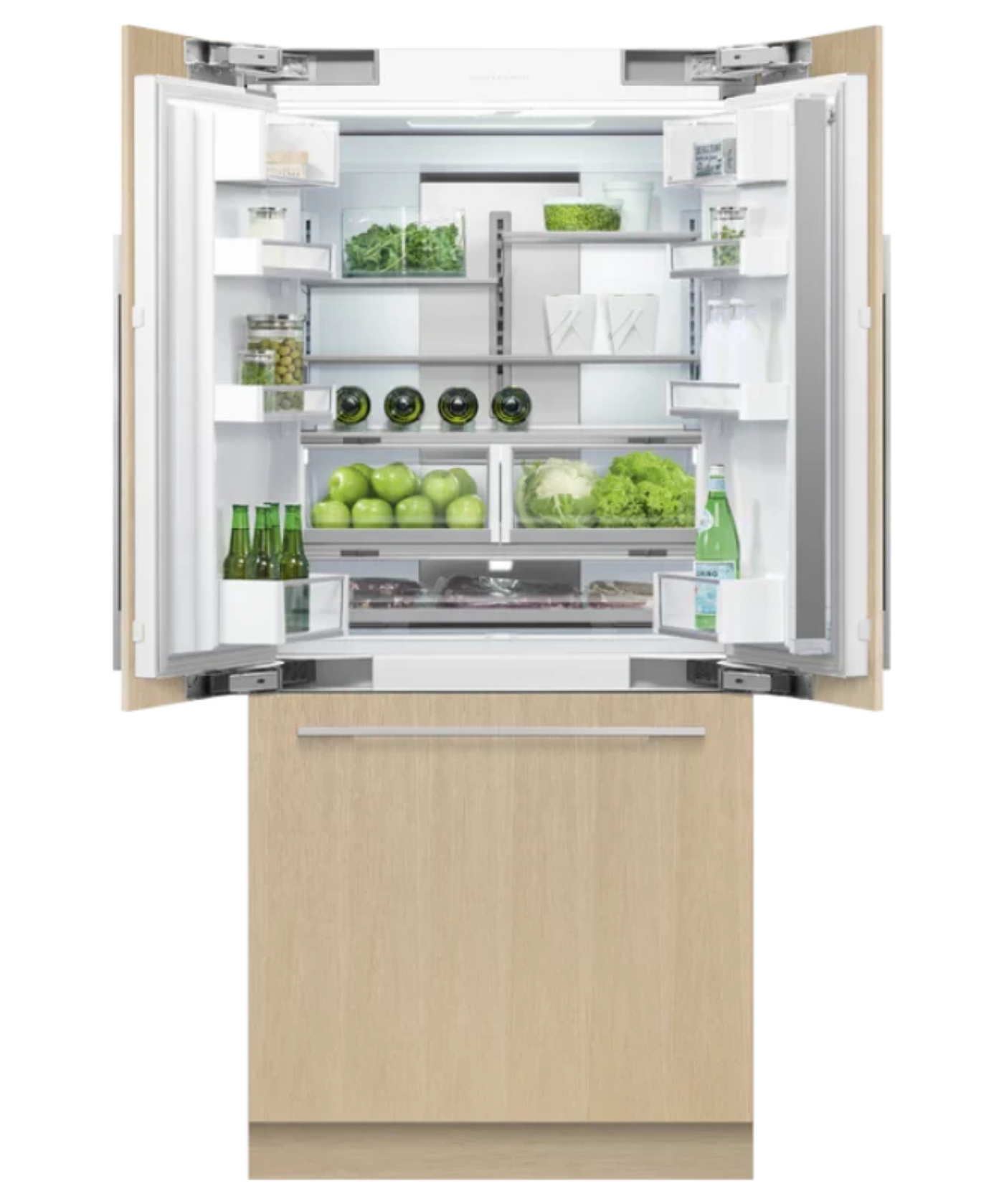 Fisher Paykel 36" Series 7 Integrated French Door Refrigerator Freezer, Ice Other - RS36A80J1N