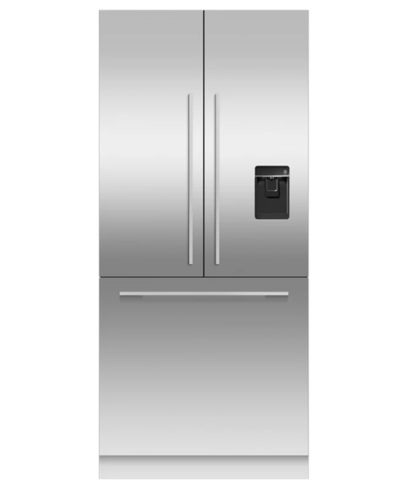 Fisher Paykel  36" Series 7 Integrated French Door Refrigerator Freezer, Ice & Water Stainless Steel - RS36A80U1N