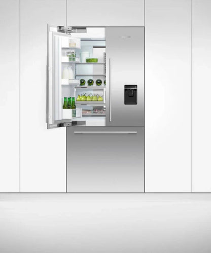 Fisher Paykel  36" Series 7 Integrated French Door Refrigerator Freezer, Ice & Water Stainless Steel - RS36A80U1N