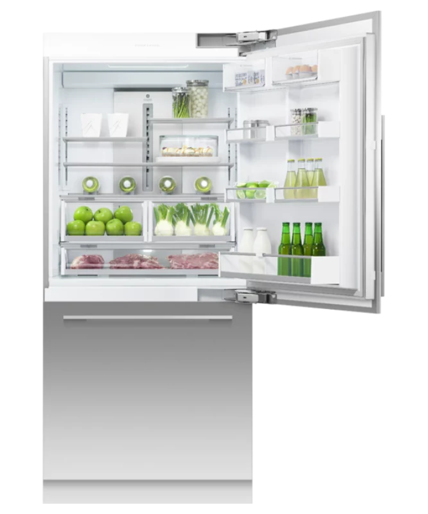 Fisher Paykel 36" Series 7 Integrated Refrigerator Freezer, Ice & Water Stainless Steel - RS36W80RU1N