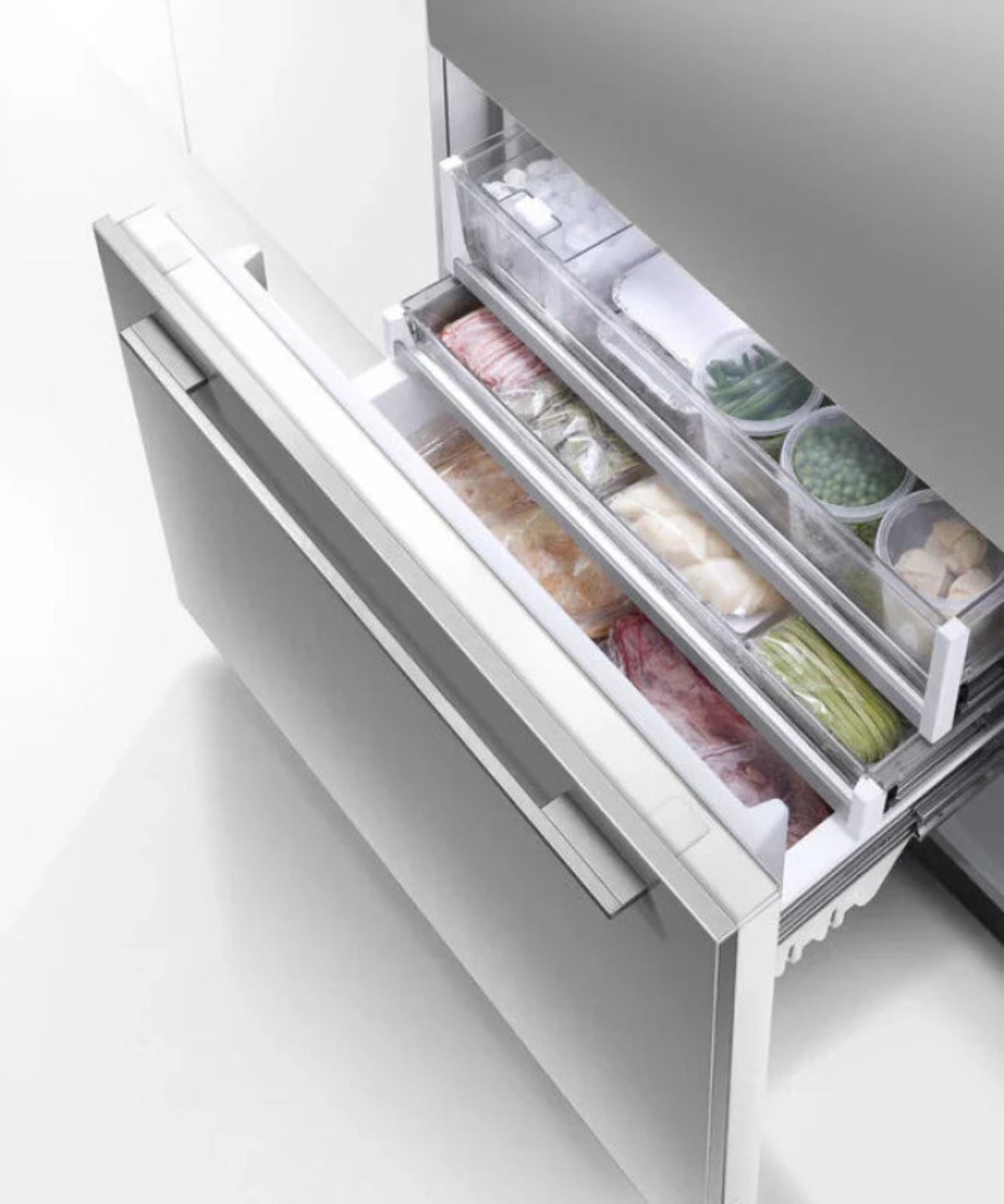 Fisher Paykel 36" Series 7 Integrated Refrigerator Freezer, Ice & Water Stainless Steel - RS36W80RU1N
