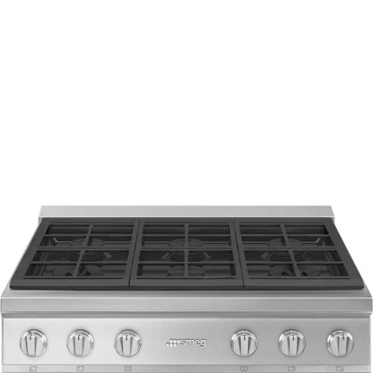 Smeg Cooktop Portofino Stainless steel - RTU366GX