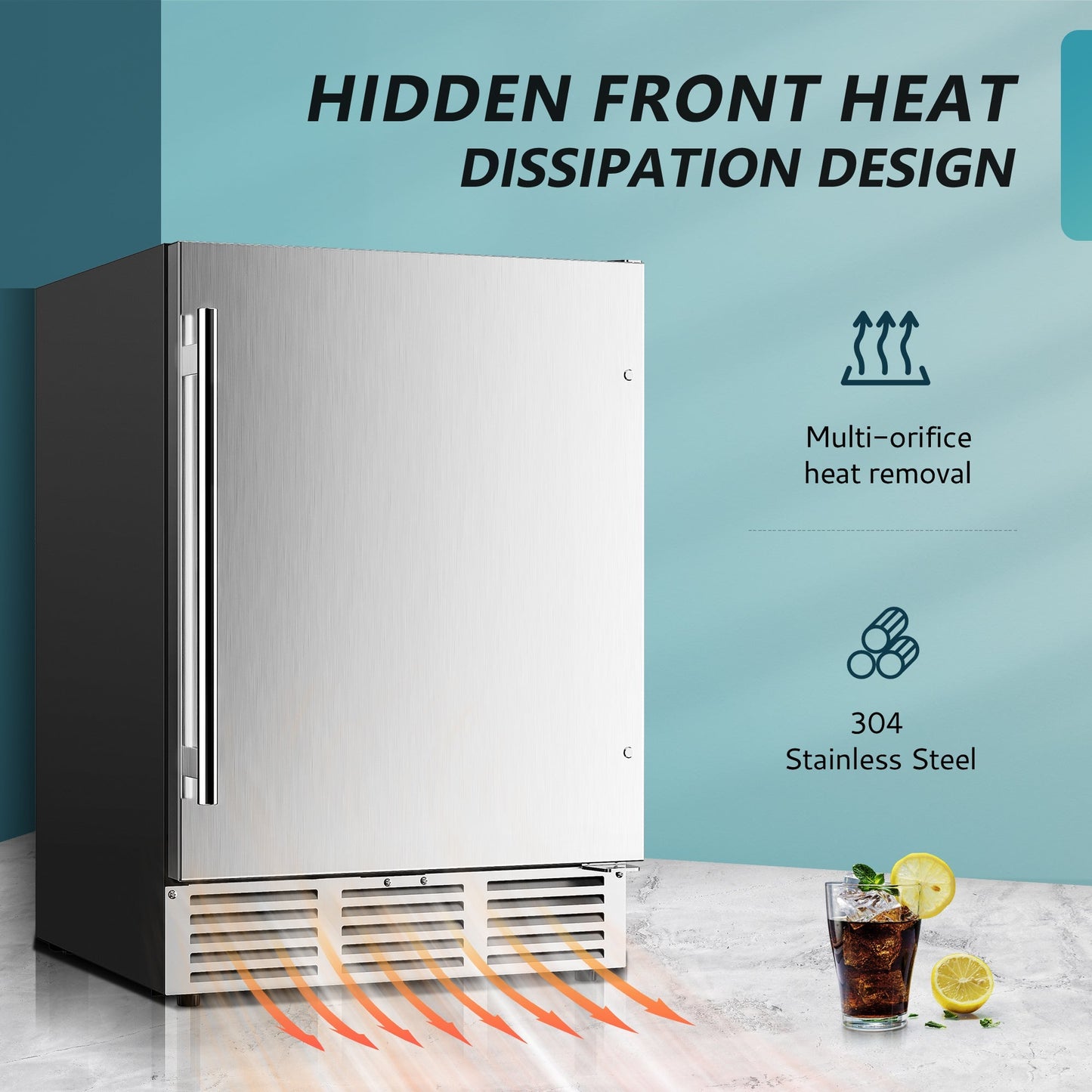EUHOMY Pulse 150 Beverage & Wine Cooler