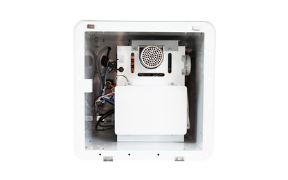 RVMP Flex Temp On-Demand Propane Tankless Water Heater for RVs  | White Color | Anti-Freezing System | Anti-Scald System | Digital Remote | FG-SBMC-11 - 240172