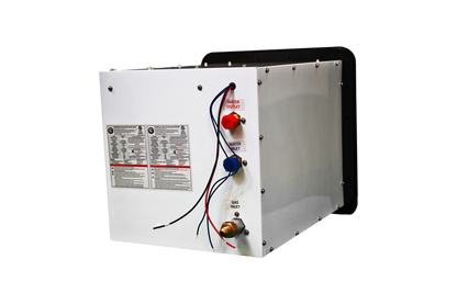 RVMP Flex Temp On-Demand Propane Tankless Water Heater for RVs  | Black Color | Anti-Freezing System | Anti-Scald System | Digital Remote | FG-SBMC-12 - 240171