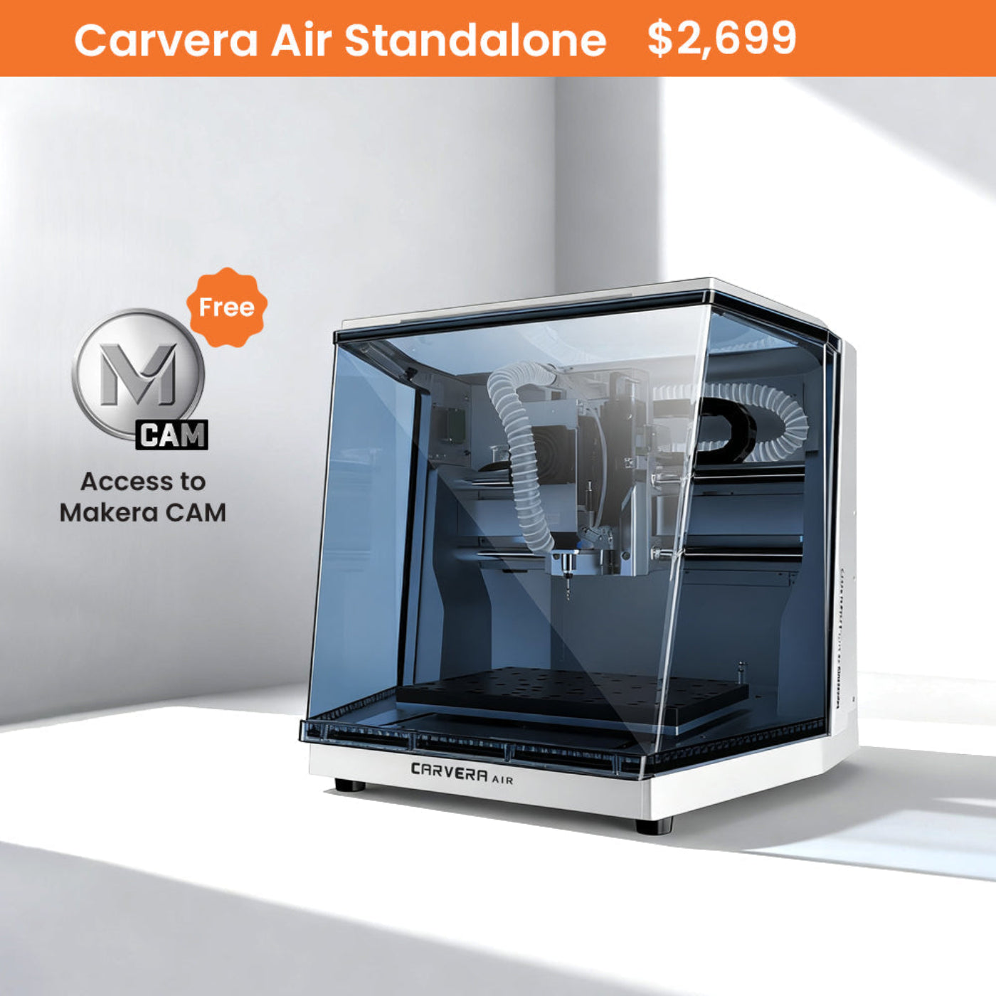 Carvera Air Desktop CNC Machine - C2-G-0003
