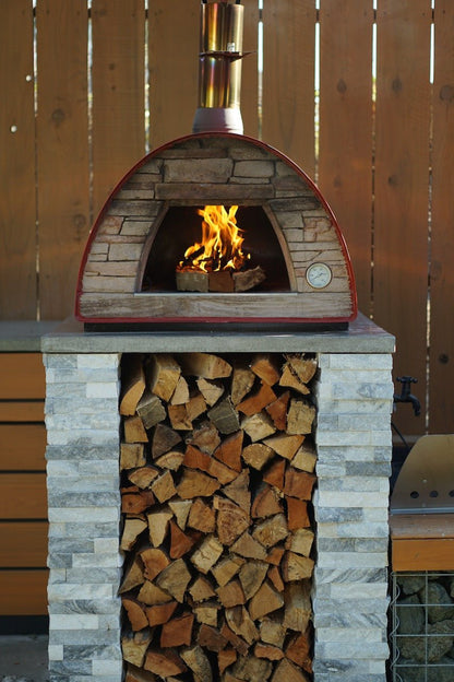 MAXIMUS MOBILE PIZZA OVEN RED **BEST SELLER**