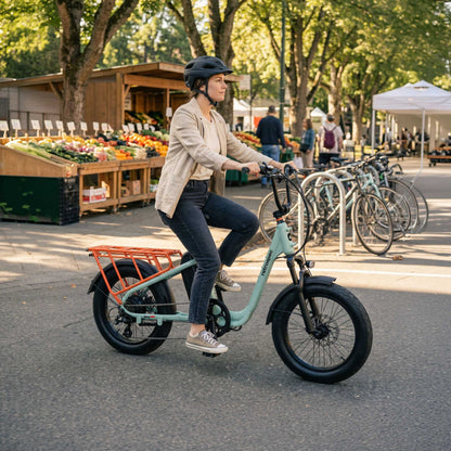 Retrospec Roo Rev XL Cargo Electric Bike - 6487