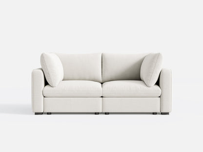 LINSY HOME RUBIK V 2 Seats Couch - S500-01X-2020-US-SPF-Sofa-0