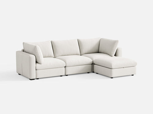 LINSY HOME RUBIK V 3 Seats with Ottoman - S500-01X-3120-1-US-SPF-Sofa-0