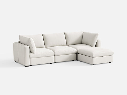 LINSY HOME RUBIK V 3 Seats with Ottoman - S500-01X-3120-1-US-SPF-Sofa-0