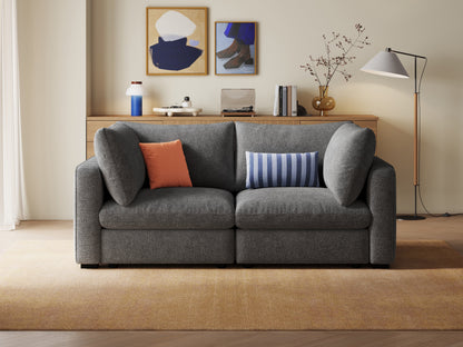 LINSY HOME RUBIK V 2 Seats Couch - S500-01X-2020-US-SPF-Sofa-0