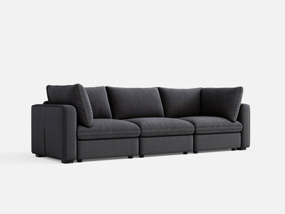 LINSY HOME RUBIK V 3 Seats Couch - S500-01X-3020-1-US-SPF-Sofa-0